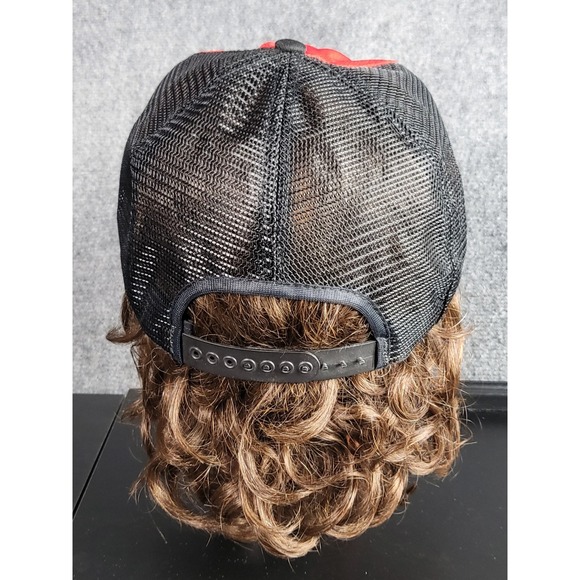 Vintage Trucker Hat Yemen Henley Drilling Company Snapback Cap USA‎ Casual Work - Picture 2 of 8